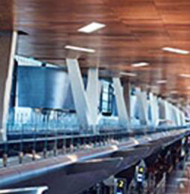 Interior of an airport