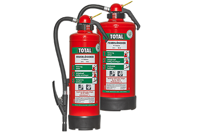 Two fire extinguisher systems