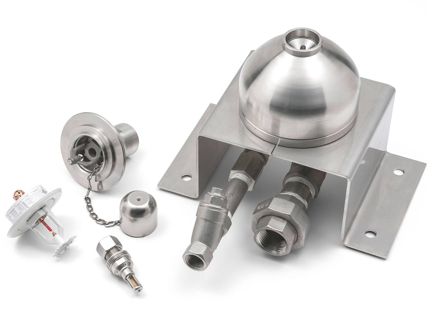 Water mist extinguishing systems