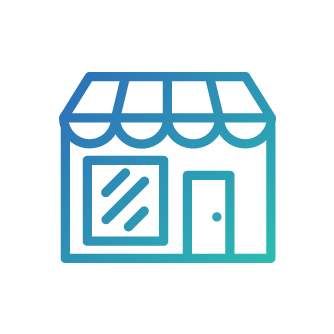 Icon image of a commercial building