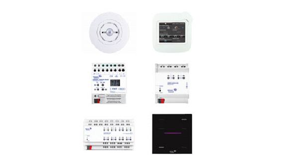 KNX products display