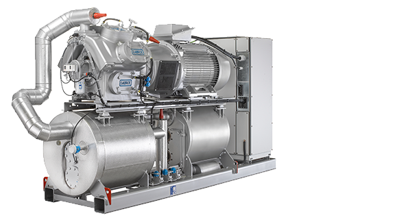 A ChillPAC piston compressor