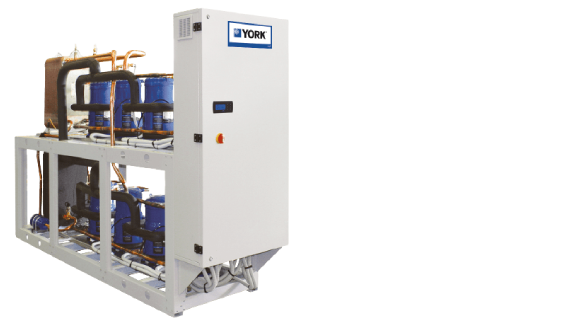 A YORK YWW SRL chiller on a white background