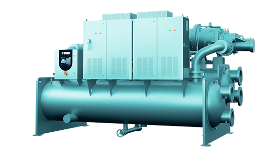 A YORK YVWH-HP VSD screw compressor