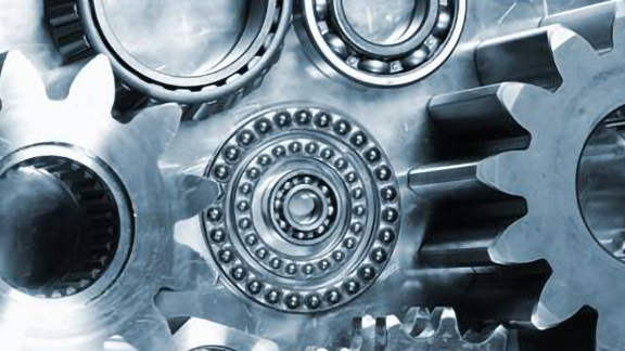 Gear wheels attached to a device