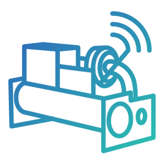 Icon depicting OpenBlue Connected Chillers