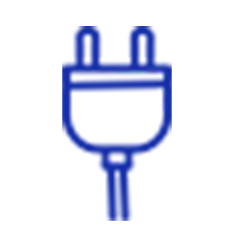 Icon depicting low energy consumption