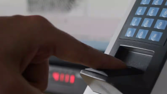 A biometric security access system