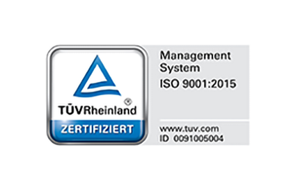 TUV Rheinland badge